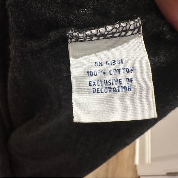 Polo Ralph Lauren Men's‎ Dark Gray V Neck Long Sleeve Shirt XL Cotton Polo Bear - Picture 6 of 7